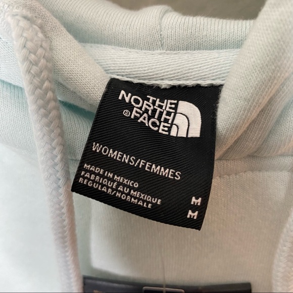 NWT NORTH FACE Pullover ice blue hoodie size medium - Picture 4 of 7